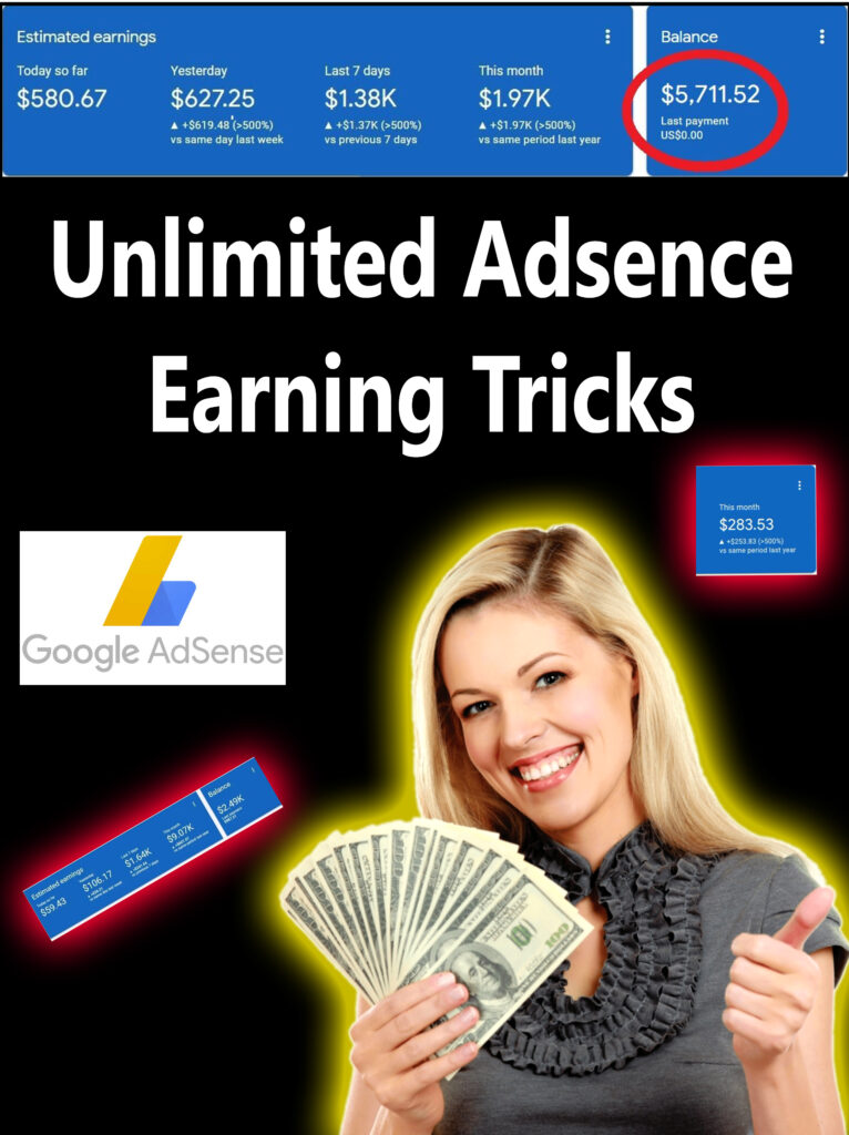 Adsence Earings Daily $100 In Without Any Risk